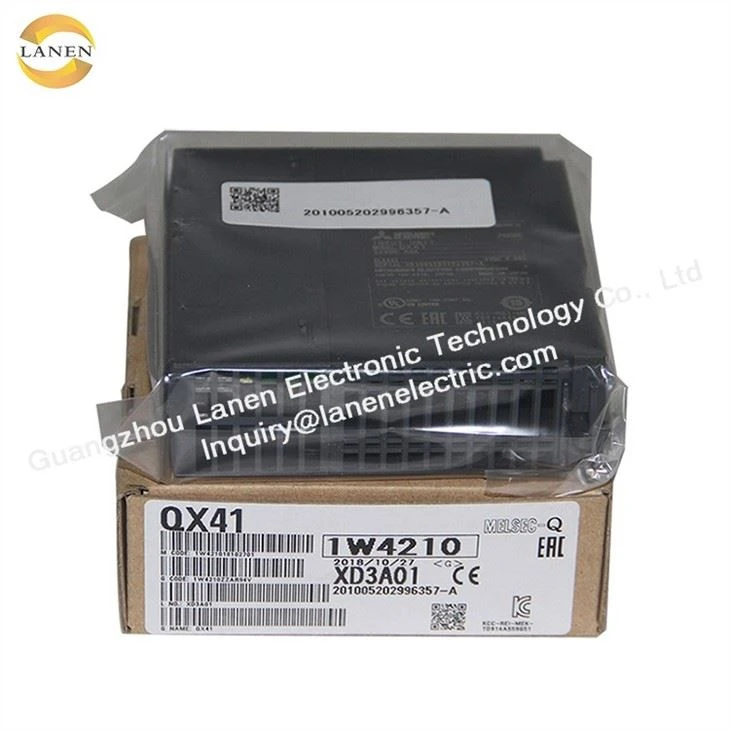 Mitsubishi QX41 PLC Controller Q Series 24VDC Input I/O Module 32 POINT Positiv Common
