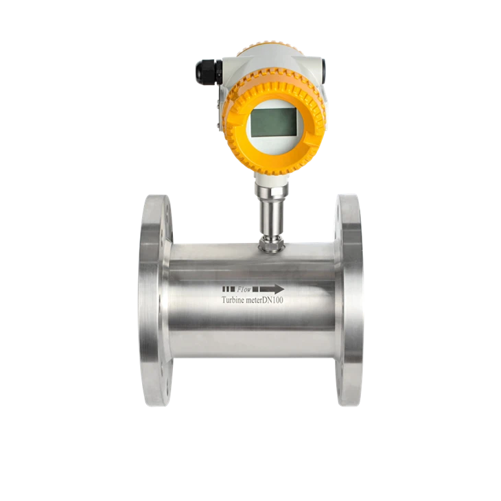 Flänstyp Vätsketurbinflödesmätare