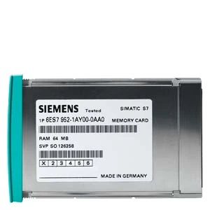 6ES7952-1AM00-0AA0 RAM-minneskort 4 Mbyte